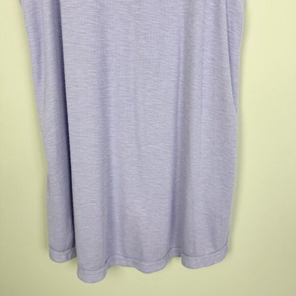 FREE PEOPLE INTIMATELY | Topanga Sleeveless Turtleneck Lavender Women’s Size XS - Picture 6 of 9